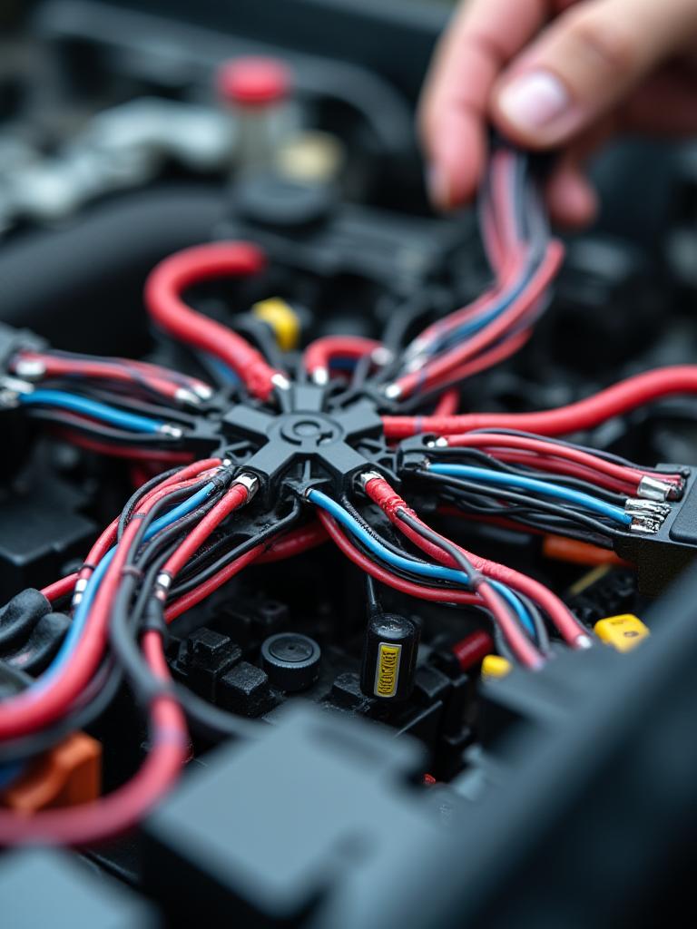 Sistemas elétricos e chicotes automotivos - conectividade veicular