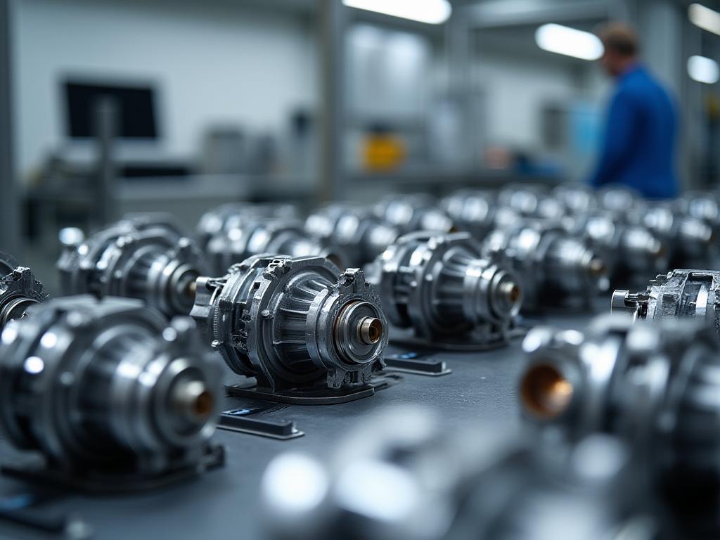 Fabricação de peças de motor - componentes de alta precisão